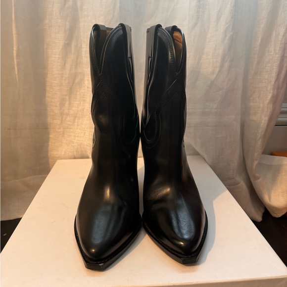 ISABEL MARANT TWIST SANTIAG BLACK SIZE 40 made in Italy - Picture 3 of 6